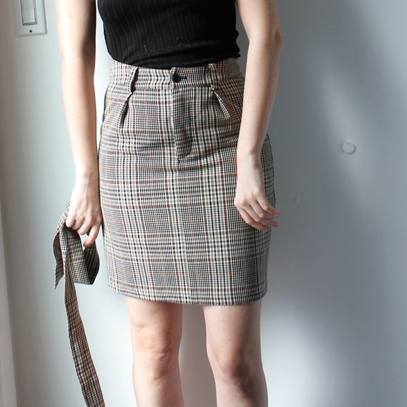 Simons printed tweed effect skirt, - Picture 3 of 3